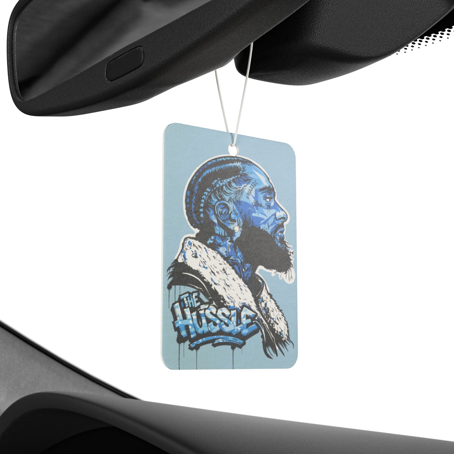 ‘The Hussle’ Portait Car Air Freshener